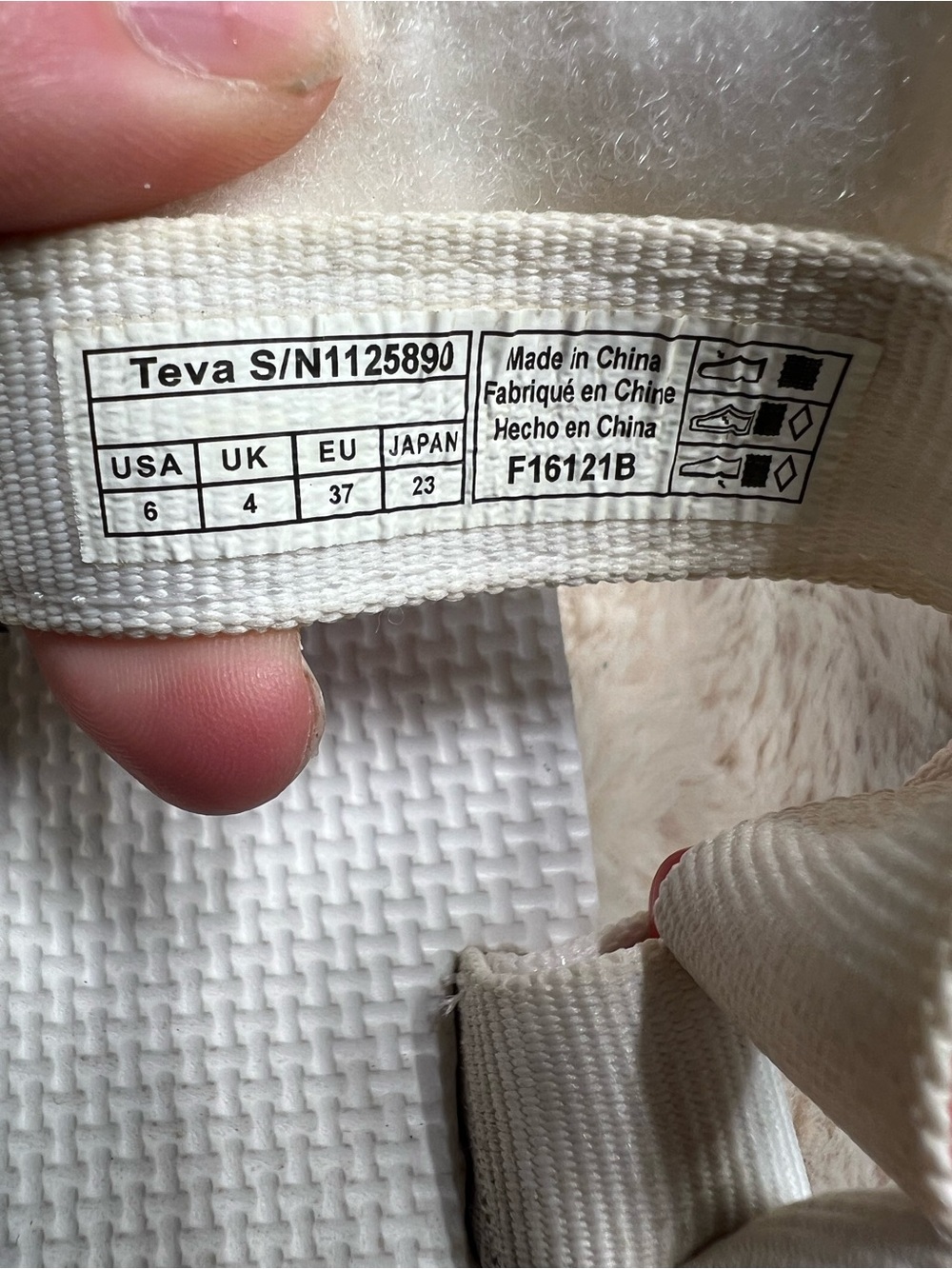 Teva Original Universal Pride Sandals womens size 6 - Picture 6 of 6